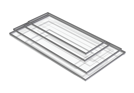 Cadre solaire en aluminium