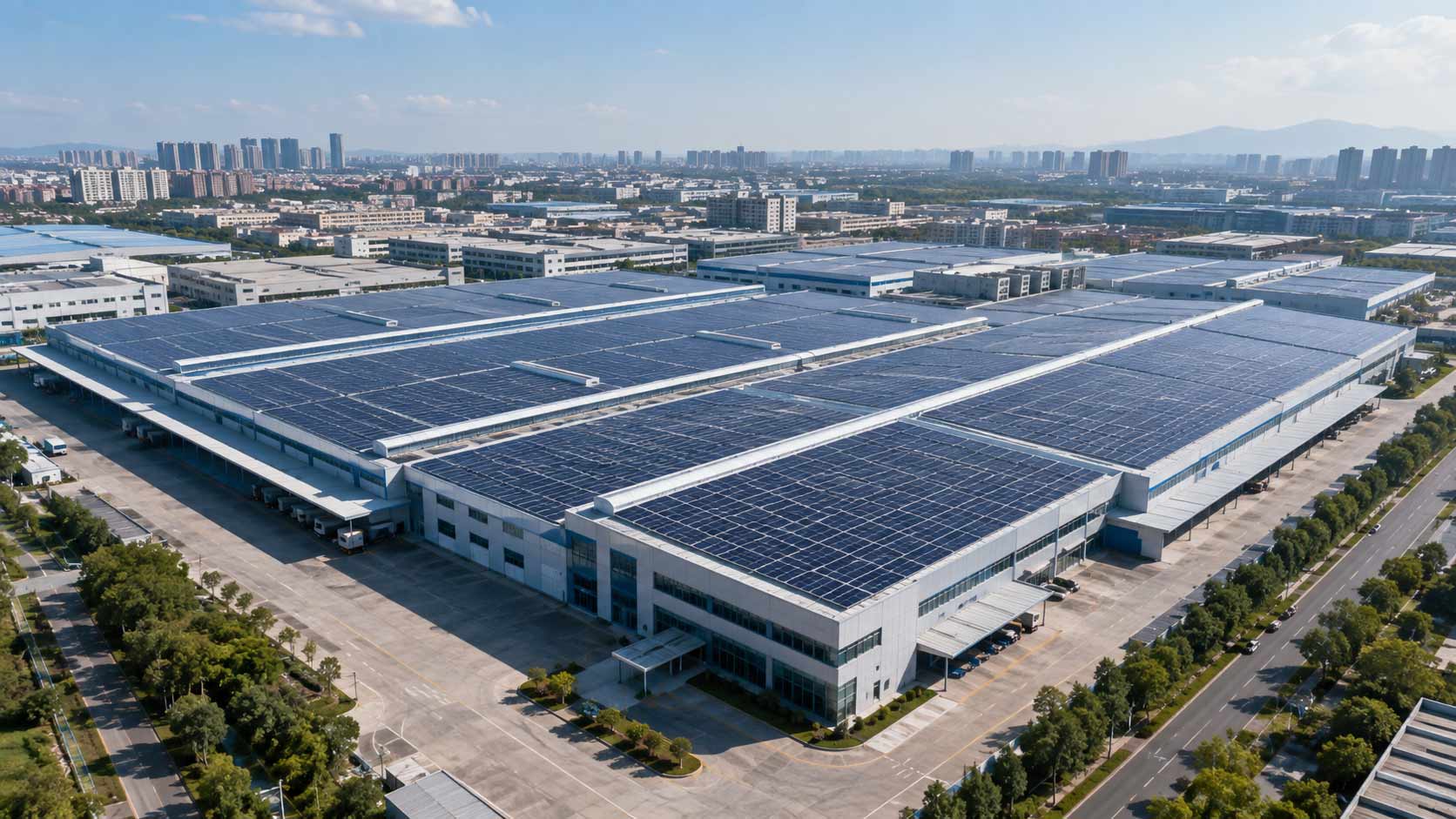 Rooftop PV Aluminum Frame